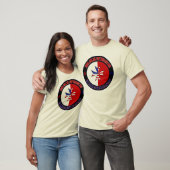 マルチーズアメリカンクロスサインティー Tシャツ (ユニセックス)