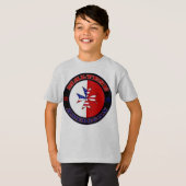 マルチーズアメリカンクロスサインティー Tシャツ (正面フル)