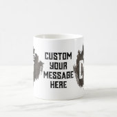 マルチーズカスタムパパ父の日犬の恋人 コーヒーマグカップ (中央)