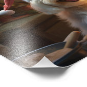 マルチーズクリスマスクッキーフェスティバルホリデイ フォトプリント (角)