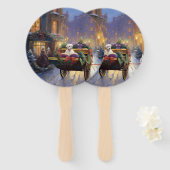 マルチーズクリスマスフェスティバルシーズン ハンドファン (正面&裏面)