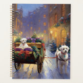 マルチーズクリスマスフェスティバルシーズン プランナー手帳 (正面)