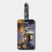 マルチーズクリスマスフェスティバルシーズン ラゲッジタグ (裏面縦)