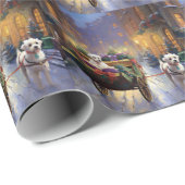 マルチーズクリスマスフェスティバルシーズン ラッピングペーパー (ロールコーナー)