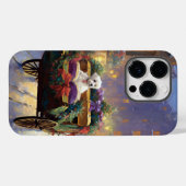 マルチーズクリスマスフェスティバルシーズン Case-Mate iPhoneケース (裏面 (横))