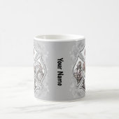 マルチーズクロス消防カスタム士mag コーヒーマグカップ (中央)