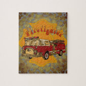 マルチーズクロス消防車ジグソーパズル ジグソーパズル (縦)