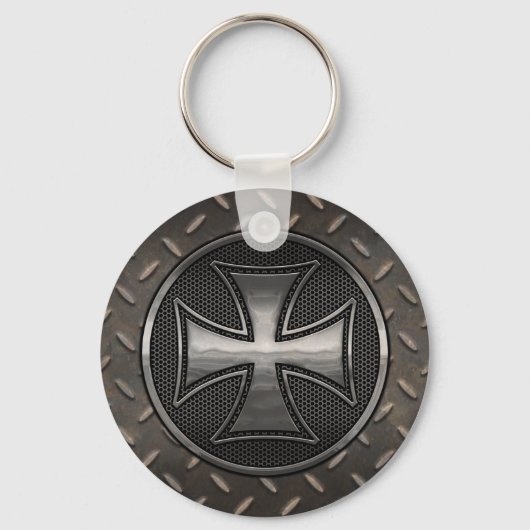 マルチーズグリトロン キーホルダー (正面)