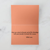 マルチーズシーズン葉ズデザイン シーズンカード (内部)