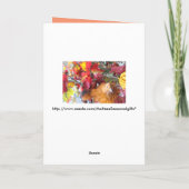 マルチーズシーズン葉ズデザイン シーズンカード (裏面)