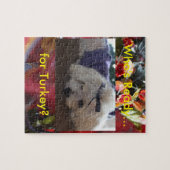 マルチーズシーズン葉ズデザイン ジグソーパズル (横)