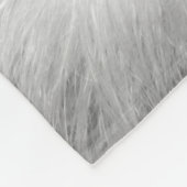 マルチーズチャーム愛らしい目と鼻 フリースブランケット (角)