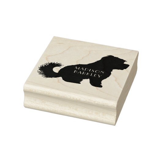 マルチーズドッグパピーショートヘアテディベア ラバースタンプ (スタンプ)