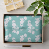 マルチーズドッグパピーショートヘアテディベア 薄葉紙 (ギフト)