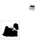 マルチーズドッグパピー ラバースタンプ (押印)