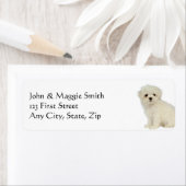 マルチーズドッグペット ラベル (インサイチュ)