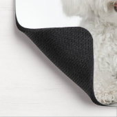 マルチーズドッグホワイト マウスパッド (コーナー)