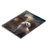 マルチーズハロウィンホラー ノートブック (左側)