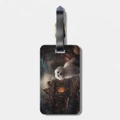 マルチーズハロウィンホラー ラゲッジタグ (裏面縦)