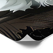 マルチーズハロウィン不気味 ポスター (角)