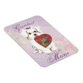 マルチーズハートママ マグネット (右側)