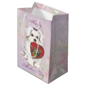 マルチーズハート母 ミディアムペーパーバッグ (正面アングル)