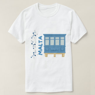 マルチーズバルコニーTシャツ Tシャツ