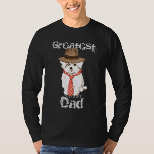 マルチーズパパ Tシャツ (正面)
