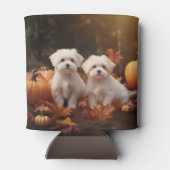 マルチーズパピーオータムデライトカボチャ 缶クーラー (裏面)