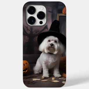 マルチーズパンプキンズハロウィンホラー Case-Mate iPhone 14 PRO MAXケース