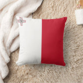 マルチーズフラグ クッション (ブランケット)