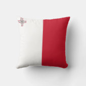 マルチーズフラグ クッション (裏面)