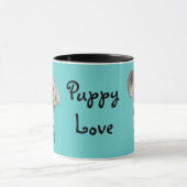 マルチーズプードルミックスパピーラブ マグカップ (中央)