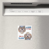 マルチーズヨークシャーテリアミックス愛犬家食洗機磁石 マグネット (インサイチュ (食洗機))