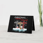 マルチーズラバー | マルチーズのクリスマスはキリストから始まる シーズンカード (正面)