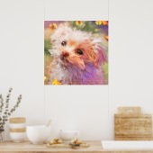 マルチーズレスキューパピー2涙を見て ポスター (キッチン)