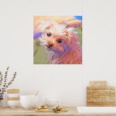 マルチーズレスキュー人形の日1 "WEE ONE"ポスター ポスター (キッチン)