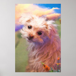 マルチーズレスキュー子犬の日1 "ウィーワン" ポスター