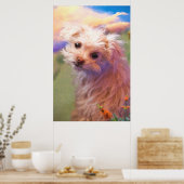 マルチーズレスキュー子犬の日1 "ウィーワン" ポスター (キッチン)