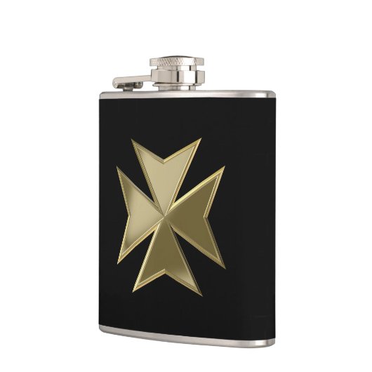 マルチーズ交差 フラスク (左)