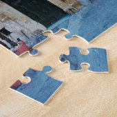 マルチーズ伝統的バルコニーズバレッタマルタ ジグソーパズル (側面)