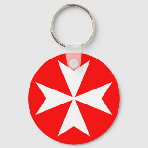 マルチーズ十字 キーホルダー