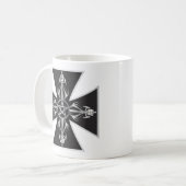 マルチーズ十字 コーヒーマグカップ (正面左)