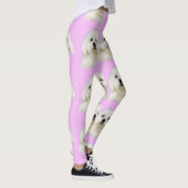 マルチーズ子犬 レギンス (右)