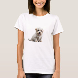 マルチーズ子犬 Tシャツ