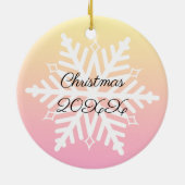 マルチーズ水カラーAiアートfor犬のオーナーThermal T セラミックオーナメント (裏面)