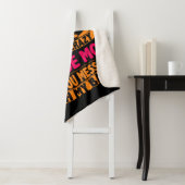 マルチーズ熱狂するママ シェルパブランケット (インサイチュ)