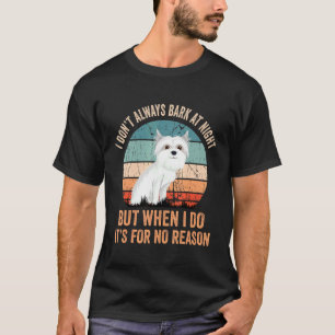 マルチーズ犬の吠え子犬のパパ母の所有者 Tシャツ