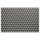 マルチーズ犬シルエットペット ファブリック (ファットクウォーター)