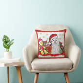 マルチーズ犬 クッション (椅子)